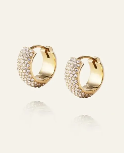 Amour Gold Hoops Small