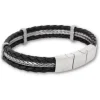 Billgren bracelet Black/steel
