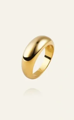 Bold Gold Ring 56