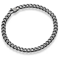 By billgren armband svart stål