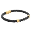 By Billgren bracelet black/gold 21cm