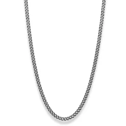 by Billgren halsband pansar svart stål