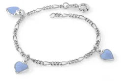 Charmas armband hjärtan