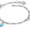 Charms armband hjärtan