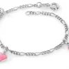 Charms armband hjärtan