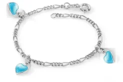 Charms armband hjärtan