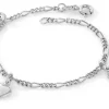 Charms armband hjärtan