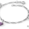 Charms armband hjärtan