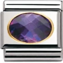 Classic Cubik Cirkon Lila