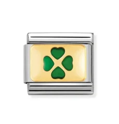 Classic Green Four Leaf Clover