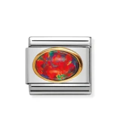 Classic röd opal