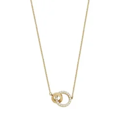 Eternal Orbit Necklace Gold