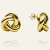 GRETA gold earrings