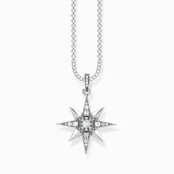 Halsband med stjärna silver