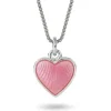 Halsband rosa hjärta