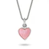 Halsband rosa hjärta
