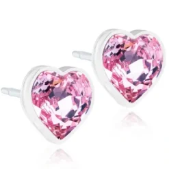 Heart light Rose 6mm