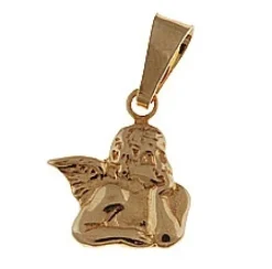 Hänge bokmärksängel 18k