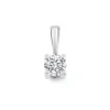 Hänge 0,10ct w/si 18k Vitguld