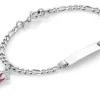 ID-armband lila prinsesskrona