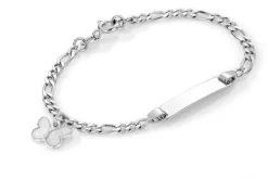ID-armband vit fjäril