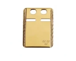 IDbricka guld/silver