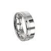 MOLTAS Plain ring steel strl XS