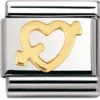 Nomination Classic Heart With Arrow