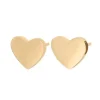 Pure Heart Studs Gold