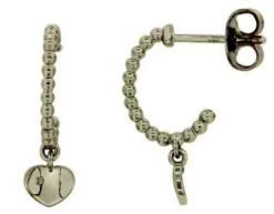 Örhänge 18K 0,008ct w/p