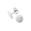 Örhänge 925silver knapp 9mm