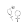 Örhänge 925silver kvinnosymbol