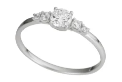 Ring 18k guld med Cz