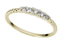 Ring 18k guld med Cz
