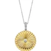 TI SENTO Halsband medaljong 925s