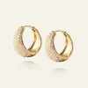 Treasure Hoops Large Gold