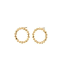 Vinci Studs Gold