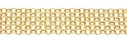 X-länk armband 5-radig