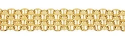 X-länk med stav armband 3-radig